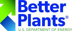 U.S. Department of Energy Better Plants logo.