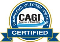 CAGI Certified Compressed Air System Specialist seal.