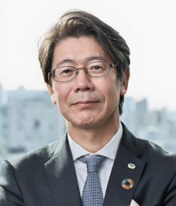 Yasuhiro (Charlie) Takeuchi, President & Director, Hitachi Industrial Equipment Systems Co., Ltd.