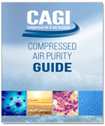 Cover of the CAGI Compressed Air Purity Guide.