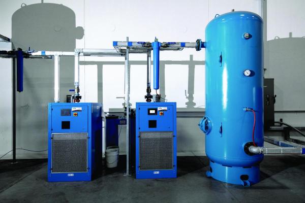 Compressed Air Dryer Air Lines Removes Moisture Remover Accommodates Compressor 