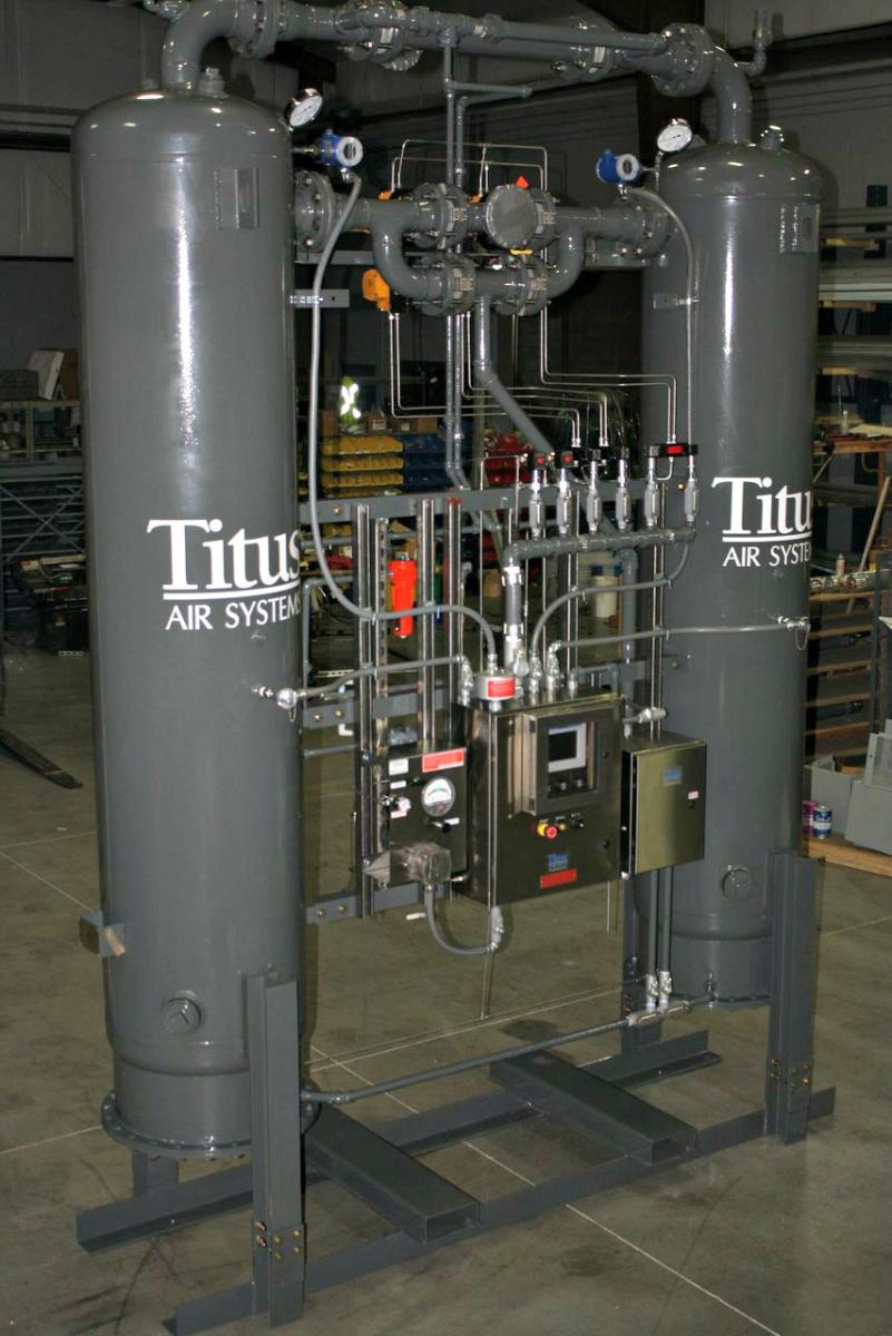 The refinery’s Oriad dryer revamped by Titus Air Systems
