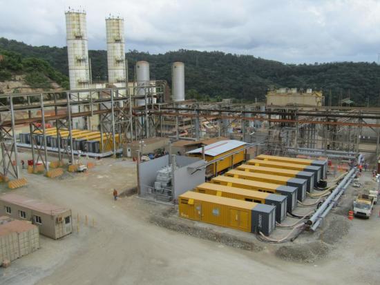 Atlas Copco at a gold mine
