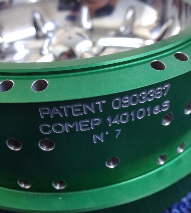 Patented design of the Low Pressure Base
