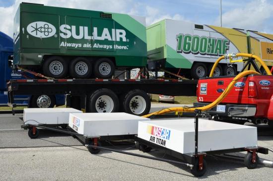 Airend manufacturing and packaging for Sullair mobile air compressors.
