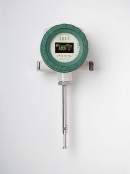 Prime thermal mass flow meter by Sage